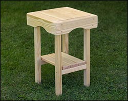 Treated Pine Accent Tables