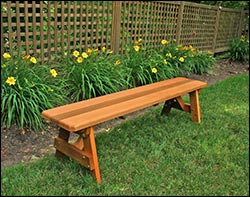 Table Benches with Optional Staining